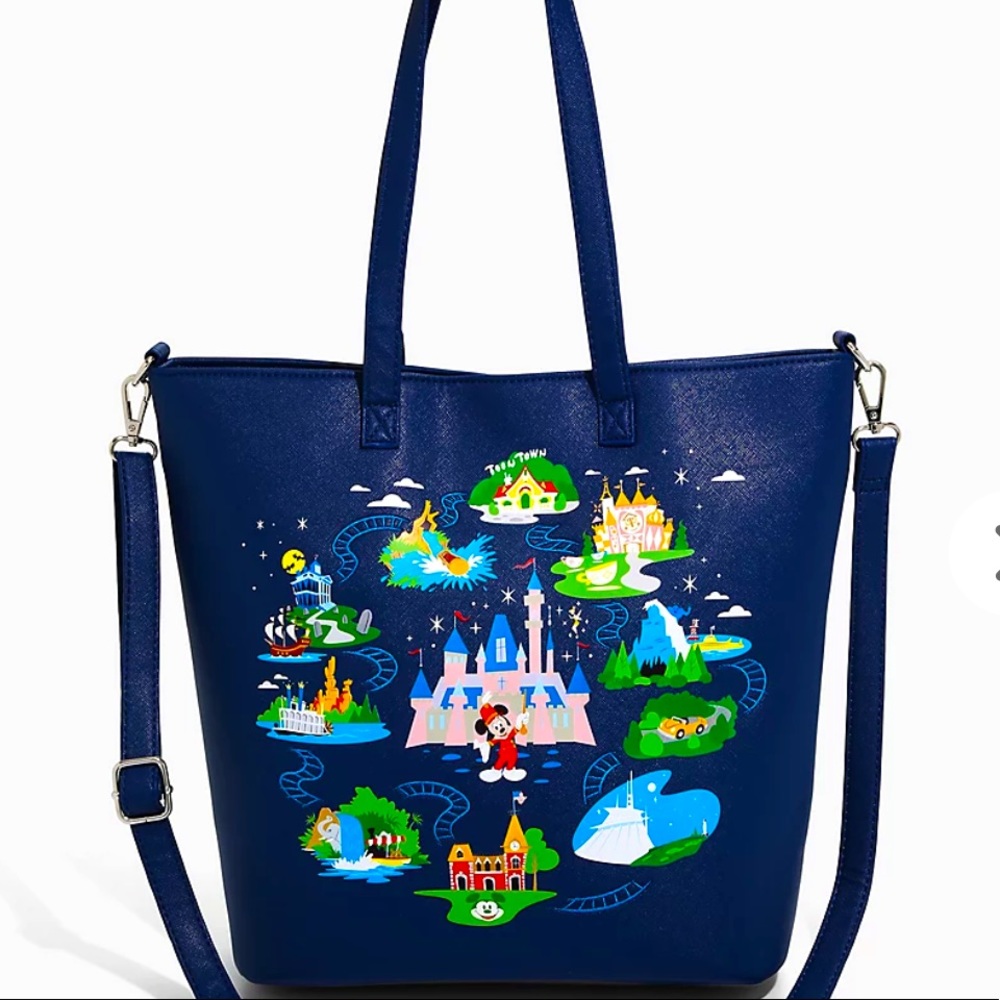 ❤️🏰Loungefly Disneyland 65th Anniversary Tote🏰❤️
